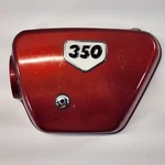 Oem Honda CB350 CL350 Left Air Cleaner Sidecover Panel Emblem. Fixed Price $129.00.