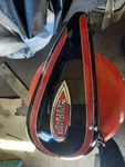 1998 Harley Davidson Flsts Heritage Springer Gas Tank Left Side. Fixed Price $550.00.