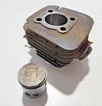 Good 53MM Cylinder Jug And Piston 1972-1973 Yamaha LT2M LT3 Ltmx. Fixed Price $109.99.
