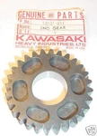 Kawasaki H1 KH500 Nos 2ND Gear Output Shaft 13131-011. Fixed Price $100.00.