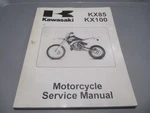 Kawasaki Oem Service Manual 2001 KX85 KX100 99924-1265-01. Fixed Price $26.95.