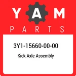 3Y1-15660-00-00 Yamaha Kick Axle Assembly 3Y1156600000, New Genuine Oem Part. Fixed Price $99.24.
