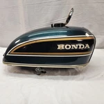 Oem 1974 Honda K4 Fuel Gas Petrol Tank - Freedom Green Metallic. Fixed Price $429.00.