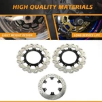 Front + Rear Brake Disc Rotors For Yamaha Xv 1700 Road Star Warrior Pc 2002-2007. Fixed Price $161.49.