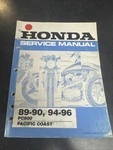 Nos Honda Factory Service Manual 89-90 94-95 Pacific Coast 61MR503. Fixed Price $49.00.