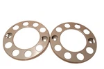 White Coated Steel Wheel Trim 10 Stud Hole Pair Multiple Vehicle Applications. Fixed Price $107.45.
