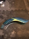 Harley Davidson Wide Glide Shovelhead Or Ironhead Rear Fender Mud Guard. Fixed Price $55.00.