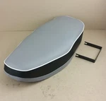 Triumph Dual Seat T20 Tiger Cub Grey Top 1965 Nos, 82-4098 F4098. Fixed Price $286.36.