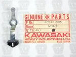 Kawasaki Nos New 46043-005 Left Lighting Switch Knob Z1 H1 H2 S1 S3 Kz KH500. Fixed Price $16.99.