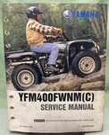 Genuine Yamaha LIT-11616-13-22 YFM400FWNM(C) Service Manual 1999. Fixed Price $23.69.
