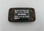 Suzuki 1978-LATER Gs Oem Front Master Cylinder Cover 59669-45130. Fixed Price $19.99.