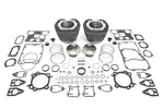Vtwin Black 110 Cylinder Engine Kit Fits 2007-2017 Harley Touring Softail. Fixed Price $1103.95.