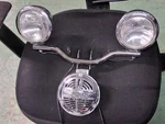 1997 Harley Heritage Springer Flsts Lite Bracket , Spots And Horn 58089-97. Fixed Price $759.00.