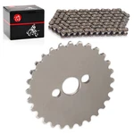 Sprocket Camshaft 28T W/ Timing Chain For Honda 1979-1999 XR80R XL80S. Fixed Price $28.99.