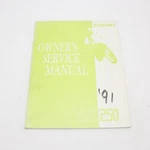 1991 Suzuki RMX250 Service Manual 99011-05D52-03A. Fixed Price $11.95.