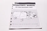 Oem Honda 31BC1600 Operator's Manual BC1000 Bagger Cart Nos. Fixed Price $21.24.