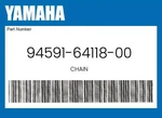 Yamaha Genuine Chain 94591-64118-00. Fixed Price $61.73.