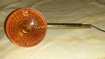 1970S Tokaidenso Japan 29970 Suzuki 35600-4 Dot Amber Turn Signal Lights. Fixed Price $10.00.