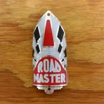 Whizzer Roadmaster Bicycle Head Badge Name Plate Nos. Fixed Price $25.00.