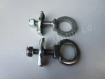 Triumph Rear Wheel Chain Tensioners Adjusters Qd Hub Ss 37-1135 37-2087 T120 TR6. Fixed Price $56.95.