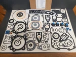 Wiseco W6374 80 Pc Top End Gasket Set Head Kit Harley Davidson Twin Cam Big Bore. Fixed Price $141.09.