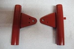 1972 Yamaha LT2-100CC Head Lamp Ears, Red,oem Part # 276-23121-50-64.. Fixed Price $39.95.