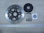 1981 Honda CM400 Custom H1528-2) Front Brake Rotor Disc With Hardware. Fixed Price $60.49.