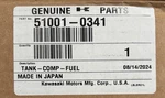 51001-0341 New 2008 2016 Genuine Kawasaki Mule 600 610 Fuel Gas Tank. Fixed Price $382.95.