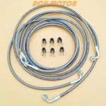 Rear Braided Brake Hose Line For Can-am Defender Max HD10 / HD8 HD5 2017-2019. Fixed Price $88.50.