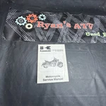 Oem Kawasaki Service Manual VN1500-J1 99924-1246-01 A3. Fixed Price $39.99.