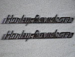 Harley 1951-1954 Fuel Tank Nameplate Oem 61774-51T With Mounting Kit & Screws. Fixed Price $178.90.