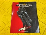Nos Alpinestar (3) Black / T4S Buckle Strap 25LOT6S. Fixed Price $23.50.