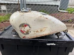 Genuine Harley Davidson Hd Hummer Lightweight Model 165 Fuel Gas Tank Reservoir. Fixed Price $899.99.