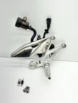 17-19 Triumph Street Triple 765 Right Rearset Foot Peg Master Cylinder. Fixed Price $89.99.