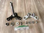 67-68 Yamaha YL2C Steering Stem Triple Tree Top Bridge Upper Lower W/ Bearings. Fixed Price $97.50.