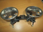Honda 1974 / G 1975 -1976 CB360T Meter Bracket 37211-369-008B + Buckets. Fixed Price $44.95.