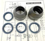 Harley Aermacchi Marzocchi Fork Boots & Seals 45675-74P 74-78 Sx Ss 175 250. Fixed Price $44.99.