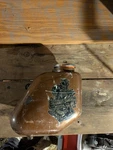 Oem Chopper Vintage Harley Sportster Xlh Xlch Oil Tank. Fixed Price $65.00.