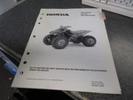 Honda Factory Set Up Instructions Manual 2000 TRX90 S4081. Fixed Price $19.99.