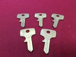 Honda Motorcycle By Taylor H70W & H71K Key Blanks, Set Of 5-LOCKSMITH. Fixed Price $30.00.