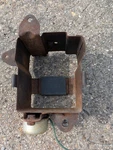 1975 Yamaha RD125 Battery Box Mount With Flahser Relay. Fixed Price $24.00.
