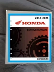 2018 2019 2020 2021 Honda CRF250RX Repair Service Manual Binder Oem. Fixed Price $36.55.