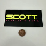 Rare Vintage 90S Scott Strategic Gear Sticker Neon Decal Ahrma Goggles Nos. Fixed Price $7.99.