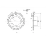 Bikemaster Rear Sprocket 530 43-TOOTH 260 479. Fixed Price $32.58.