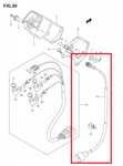 Suzuki Eiger / King Quad Speedometer Cable 34910-38F02. Fixed Price $50.36.