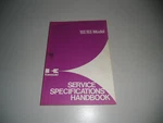 Technical Service Manual Data Kawasaki 1982 1983. Fixed Price $34.76.