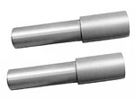 "push" Spirals For Harley Springer Handlebars 1935 - 1948 Raw Finish. Fixed Price $138.00.