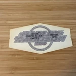Nos Genuine Harley Davidson Fuel Gas Tank Decal Red 1996-1998 Sportster 14515-96. Fixed Price $29.99.