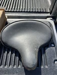 52004-25 Black Harley Davidson Flathead Panhead Solo Seat Vintage Early Style. Fixed Price $795.50.