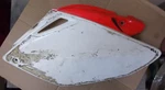 Honda CRF250R Cover, L. Side OEM#83610-KRN-A00 (009). Fixed Price $25.00.